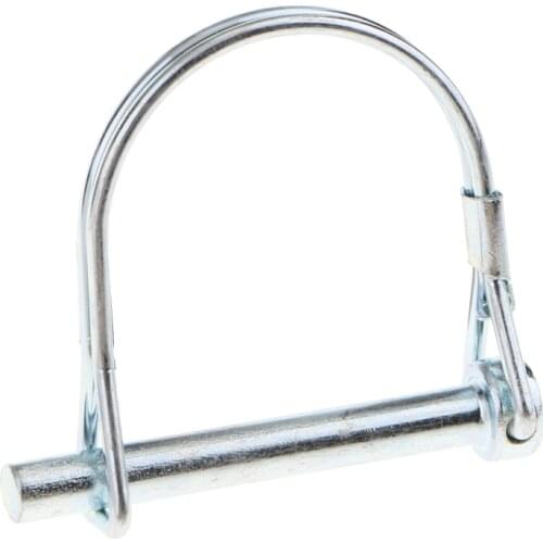 Car Auto Vehicle Trailer Truck Safety Circular Buckle 6.3mm Steel Pin Lock