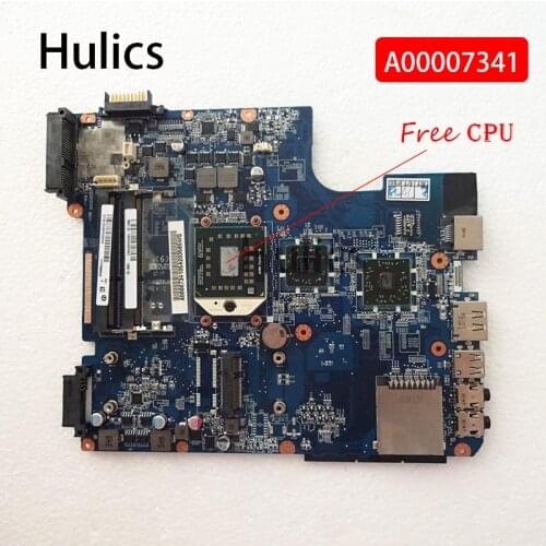 Hulics Original A000073410 Main Board For Toshiba Satellite L645 L645D Laptop Motherboard DA0TE3MB6C0 Socket s1 DDR3 Free CPU