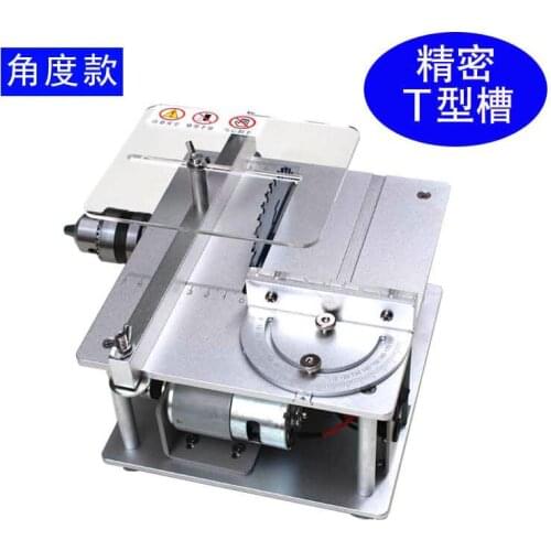 Mini precision table saw, mini electric saw, small small table saw, diy wood table, multi-function cutting table