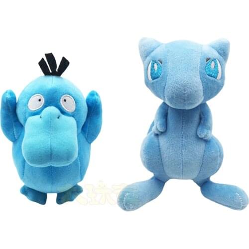 Pokemon Stuffed Cartoon Psyduck Mewtwo Shiny Doll Soft Plush Toy Christmas Gifts