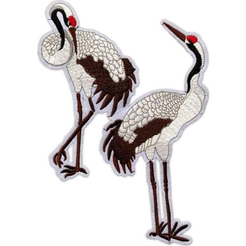 New Arrival Animal Bird Sew on Patches Sewing Embroidered Applique for Jacket Clothes Stickers Badge DIY Apparel Accessories