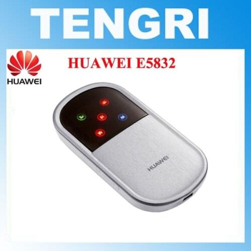 Original Unlocked HUAWEI E5832 7.2Mbps portable 3G wireless router mobile hotspot HSPA / UMTS 2100MHz
