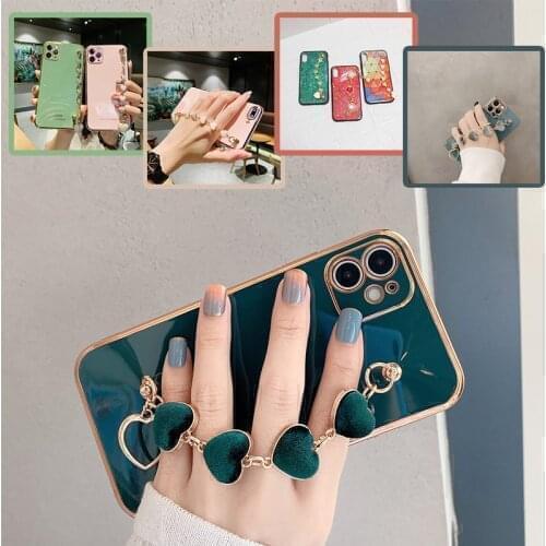 Luxury Bracelet Phone Case for Vivo V20 Pro SE V11 V11i V15 V17 Neo iQOO 5 Pro Z1 Z1X Z5 Z5I Z6 Chain Cover