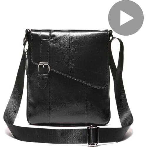 Messenger Crossbody Genuine Leather Men Bag ShoulderCross Body Male Handbag For Fashion Satchel Sac Bolso Bolsa Of Side Postman