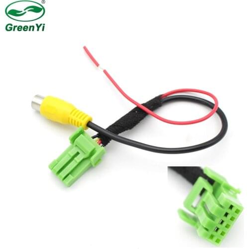 GreenYi Parking Rear View Camera RCA Video Plug Reverse Convert Cable Adapter For Suzuki Vitara Swift Sx4 Original TFT Screen