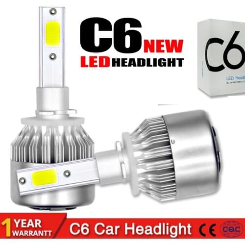 Hot 2pcs/set Super bright Auto Bulbs LED H7 H4 H11 H1 H3 H13 880 9004 9005 9006 9007 9003 HB1 HB2 HB3 HB4 H27 LED Car Headlights