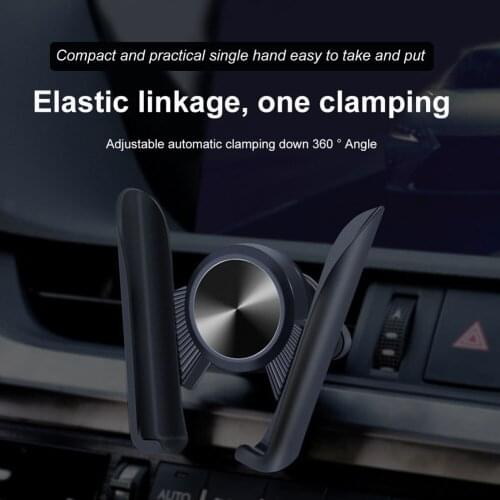 360 Degrees Rotating Car Air Vent Mount Phone GPS Holder Stand Bracket for iPhone Samsung Huawei Universal Mobile Phone