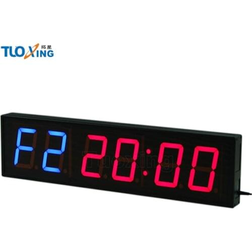 4 Inch Gym Led Interval Crossfit Sports Timer Muscledriver "No Limits" Timing Countdown Timer "FGB" Timer Work Time Rest Time