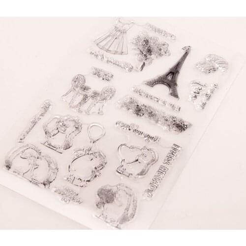 Tower Hedgehog Seal Stamp with Cutting Dies Stencil Set DIY Scrapbooking Emboss R7RC