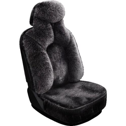 Car Seat Cover(Front+Rear),New Universal Seat Cushion,Plush,New Sport Car Styling,Car-Styling For Sedan SUV