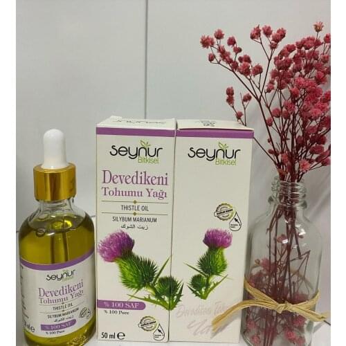 Devedikeni yağı 50 ML Thistle oil 50 ML زيت الشوك 50 مل
