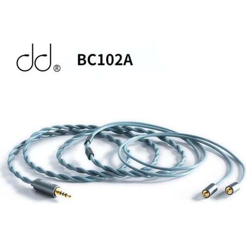 DD ddHiFi BC120A (Forest) Air Series Earphone Cable with High Purity 6N OCC 2.5mm Balanced Plug MMCX/2Pin 0.78 Connector