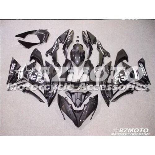 Carbon fiber water transfer printingMotorcycle fairing kit For Kawasaki Ninja 650 ER6F 2017 2018 2019 ACEKITS Store No.2305