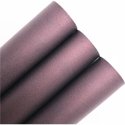 Red Black Smooth Synthetic Faux Leather Vinly Fabric Sheets with Felt Backing DIY Bows 21X29CM 6S123A