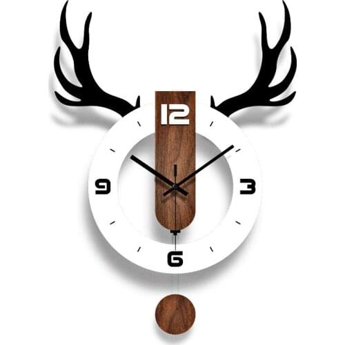 Creative Mute Modern Design Large Wall Clock Clocks for Home Kitchen Living Room Decor Battery Operated Silent