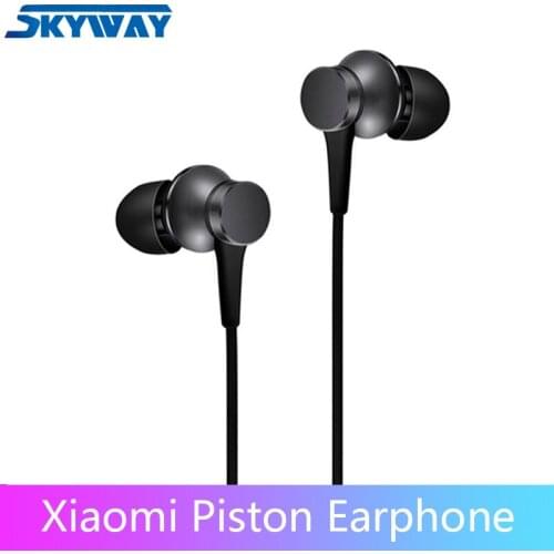 Original Xiaomi Piston Wired In Ear Earphones 3.5mm Fresh Youth Version with Mic Mi Earphone Earbuds For xiaomi For iPhone