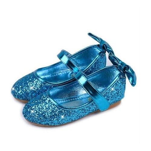2019 new childrens clothing Princess sandals girls butterfly shoes flat heels sandals girls casual shoes silver gold blue