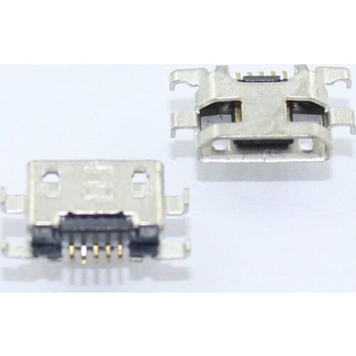 Cltgxdd 100pcs/lot Micro USB Jack 5P Female Socket connector 5 Pin phone charging port for Nokia lumia 625 1320