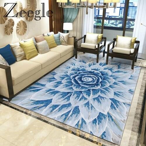 Zeegle Living Room Carpet Anti-slip Bedroom Rug Shower Mat Outdoor Carpet Washable Bathroom Rug Hallway Carpet Foot Mat