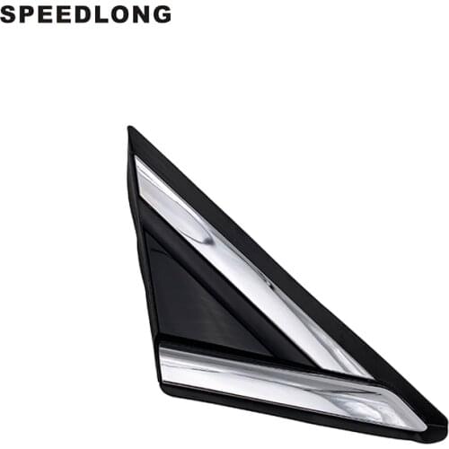1PC Right Front Window Triangle Garnish Plate Pillar Windscreen Side Triangle Decorate Cover Panel for FORD FUSION 2013-2018