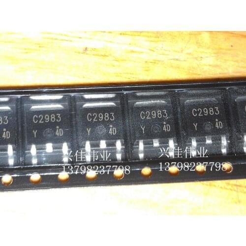 10PCS New 2SC2983-Y C2983 TO-252 Y file transistor (BJT)