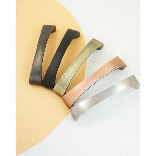 3.75" 5'' 6.3'' Antique Copper Bronze Drawer Pulls Knobs Black Dresser Handle Brushed Nickel Kitchen Cabinet Door Handles Knob