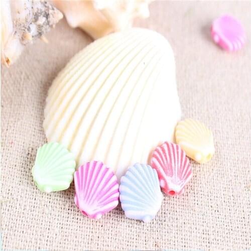 5 PCS Micro-Landscape Furnishings Seashells Goldfish Marine Resin Landscaping DIY Accessories