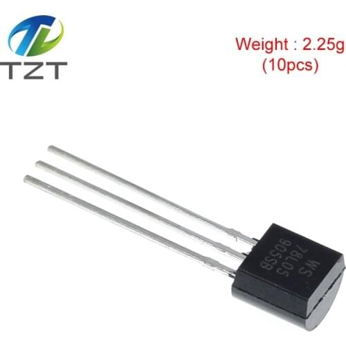 50pcs 78L05 L78L05 Linear Voltage Regulators 5.0V 0.1A Positive TO-92 new original