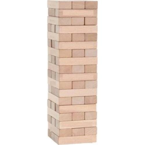 54 piece Jenga Balance Game Family Adult Minors Gift