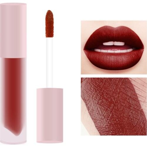 9710/18colors Pearly Luster Matte Velvet Lip Glaze Waterproof Lasting Moisturizing Not Easy To Fade Lip Gloss Lipstick Cosmetics