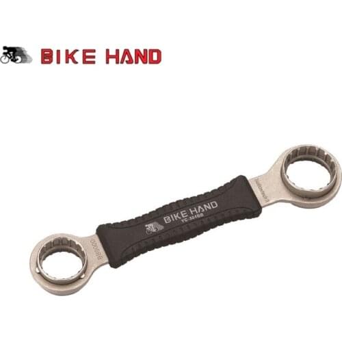 Bikehand Bicycle Axis Tool Shimano Hollowteck II External BB Bike Bottom Bracket Wrench MTB Retreat Crank Axis Tool Remover