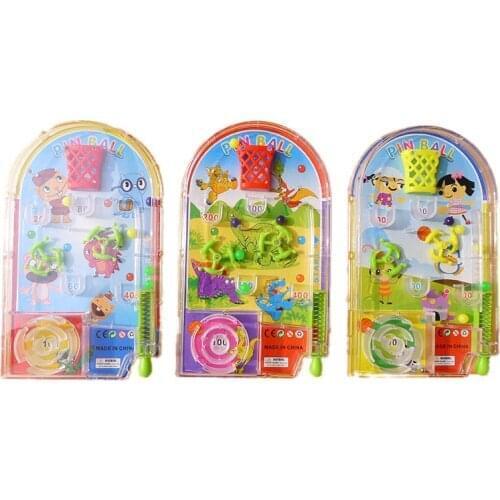 Childrens Palm Maze Toys Large Shots Board Table Games Catapult Shooting Machine Cast Beads Spring Toys Gift Boy Girl 2019