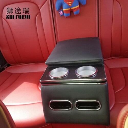 FOR HYUNDAI Santafe Tucson Sonata IX25 IX35 IX45 IX25 accent creat elantra I30 I40 Rear handrail box mobile phone charging USB