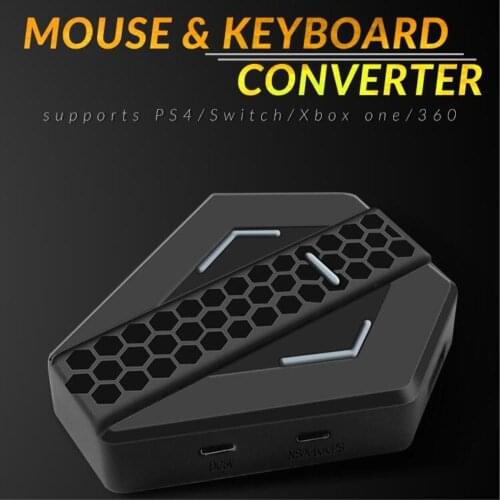 Gamepad Controller Converter For PS4 XBOX For SWITCH Keyboard Mouse Adapter Simple Operation Plug and Play