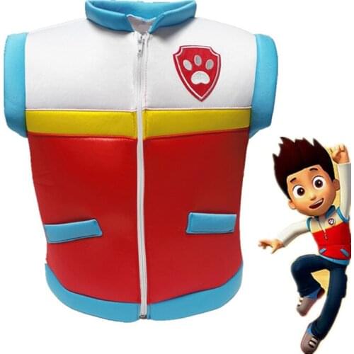 Captain Ryder Cosplay Costume Kids Children Vest Birthday Coat Halloween Carnival Costumes