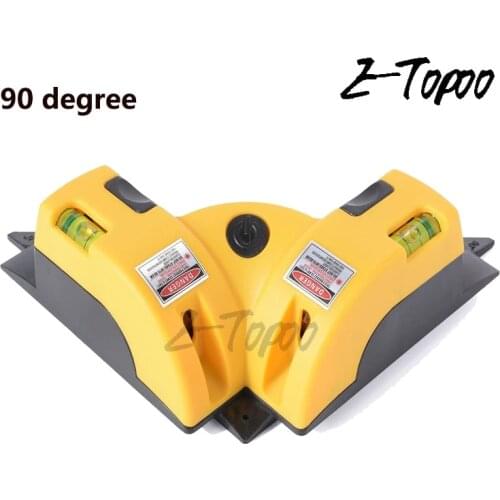 Right angle 90 degree square Laser Level, high quality laser tool, Measurement scale, infrared foot level