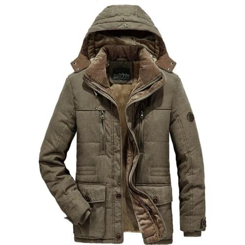 New Minus 40 Degrees Winter Jacket Men Thicken Warm Cotton-Padded Jackets Mens Hooded Windbreaker Parka Plus Size 6XL 7XL Coats