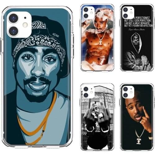 Soft Cases Cover For Samsung Galaxy A12 A31 A41 A51 A71 A20e A21s M30 A10 A30 A40 A50 A60 A70 2Pac-Tupac-Shakur