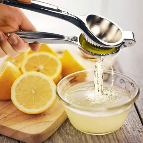 Portable Hand Lemon Squeezer Manual Citrus Orange Squeezer Lemon Fruit Juicer Hand Press Machine Stainless Steel Kitchen Gadgets