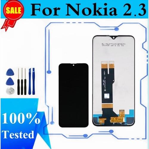Tested NEW Display For Nokia 2.3 LCD Display Touch Screen Digitizer Assembly For Nokia 2.3 TA-1206 LCD TA-1211 TA-1214 TA-1209