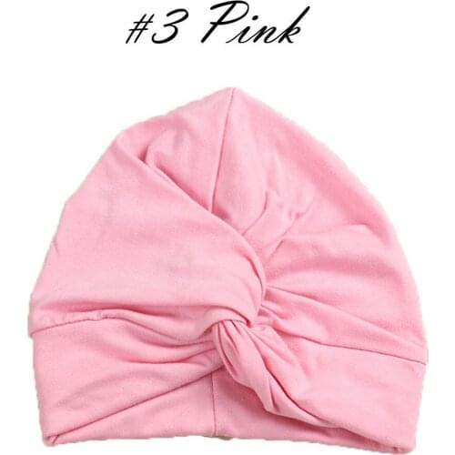 Pudcoco Newborn Infant Baby Turban Toddler Kids Boy Girl Cotton Blends Hat Lovely Soft Cute Solid Knot Beanies Baby Gifts