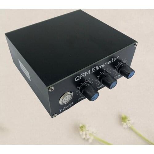 QRM X-Phase QRM Canceller 1-30 MHz Built-in PTT Control Black