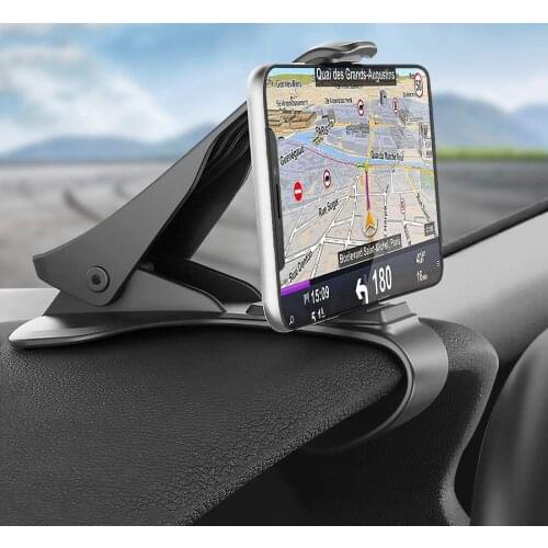Car Phone Holder Stand Adjustable Support Max 6.5 Inch For GPS For Mobile Phone Simulation HUD Dashboard Mount Phone Holder
