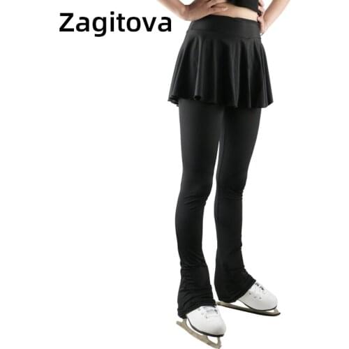 Figure Skating Training Trousers Girls Skating Skirt Children Women Skating And Skiing Competition Test Skirt