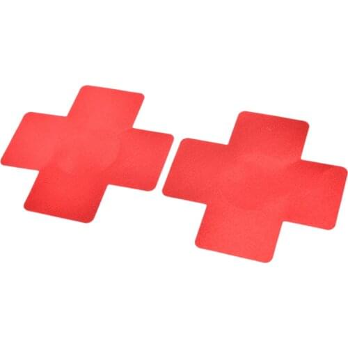 1Pair Sexy Self-Adhesive Breast Nipple Cover Cross Shape Sexy Women Paste Breast Stickers Nipple Cover Bra Pasties Pad