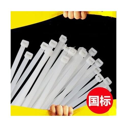 250Pcs/pack 3.0*200mm high quality width 2.8mm Factory Standard Self-locking Plastic Nylon Cable Ties,Wire Zip Tie