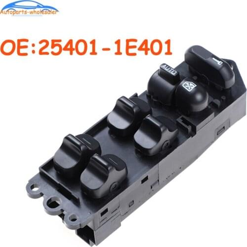 Car accessories 25401-1E401 254011E401 For Nissan Bluebird Pulsar Power Window Lifter Master Control Switch High Quality