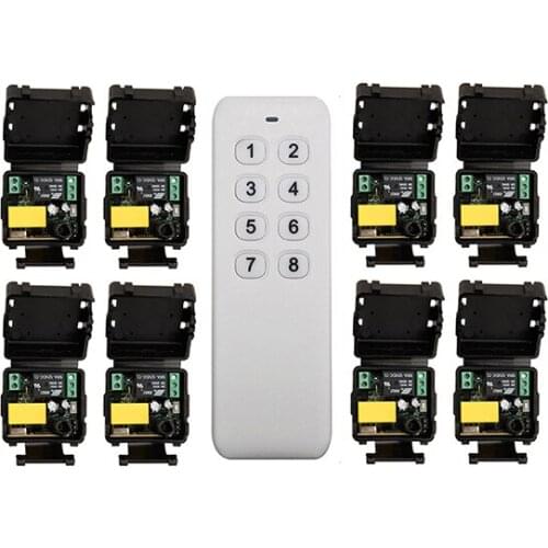 1000M Long Range AC220V 1CH RF wireless remote control switch System Transmitter+ Receiver light /lamp/ window/Garage Doors