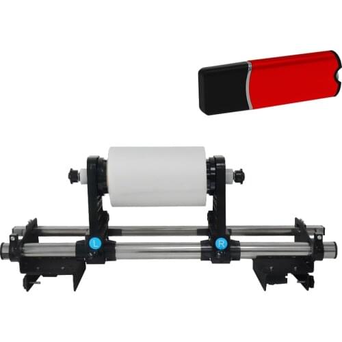 A3 A4 DTF Film roll Holder with software for DTF Printer roll holder for DTF Printer Printing machine with roll film software
