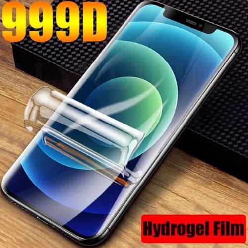 Soft TPU Protective Hydrogel Film For apple iPhone 12 11 Pro Max XS XR iphone 11 12 X 7 8 Plus Screen Protector